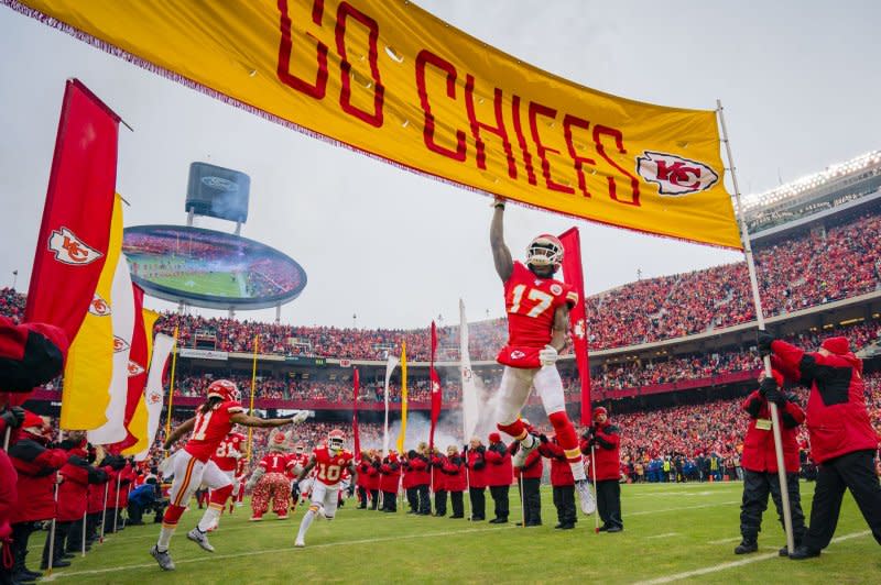 Kansas City Chiefs wide receiver Mecole Hardman joined the franchise as a second-round pick in the 2019 NFL Draft. File Photo by Kyle Rivas/UPI