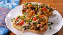 <p>Butternut squash boats are to fall as zucchini boats are to summer. They're the perfect low-carb vehicle for plenty of veggies, meat, and, of course, cheese. <br><br>Get the <strong><a href="https://www.delish.com/cooking/recipe-ideas/a22876822/burrito-butternut-squash-boats-recipe/" rel="nofollow noopener" target="_blank" data-ylk="slk:Burrito Butternut Squash Boats recipe;elm:context_link;itc:0;sec:content-canvas" class="link ">Burrito Butternut Squash Boats recipe</a></strong>. </p>