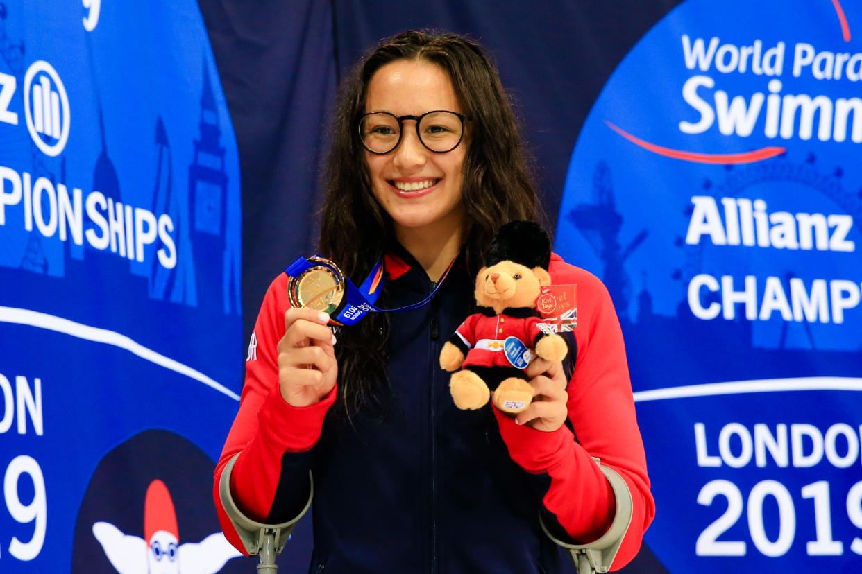 Alice Tai won her fourth gold on day four of the World Para-Swimming World Championships in Stratford