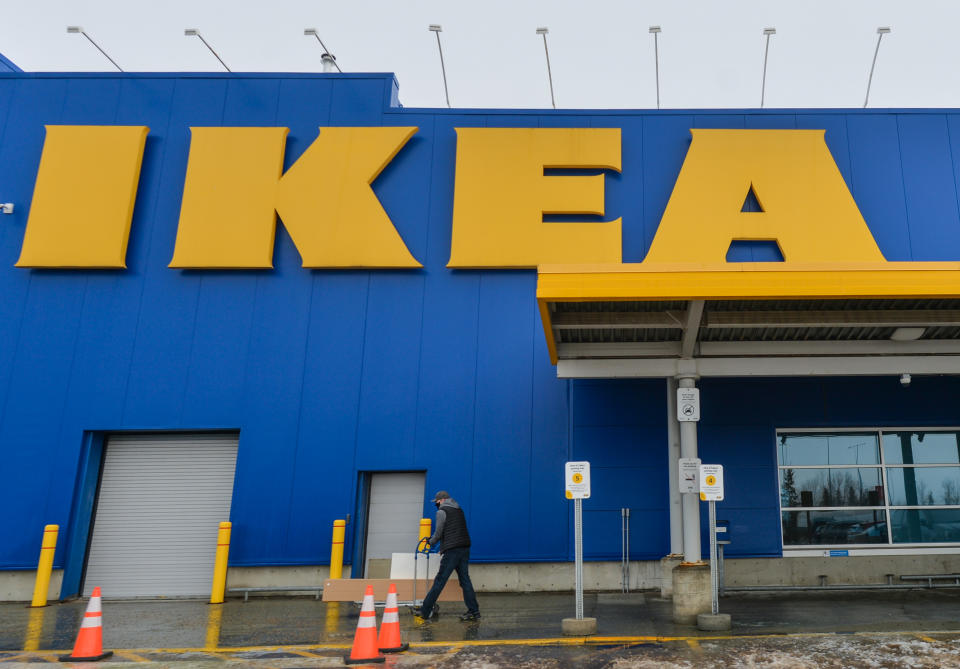 Ikea-Filliale in Edmonton, Kanada. (Photo by Artur Widak/NurPhoto via Getty Images)