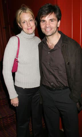 M. Von Holden/FilmMagic Ali Wentworth and George Stephanopoulos during The Station Agent after party at Kitsch in New York City