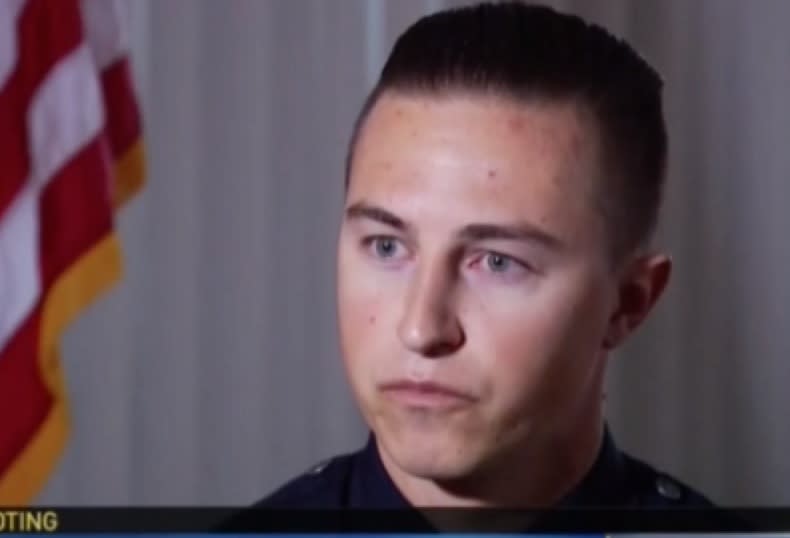 Police officer saves life of exhausted cancer patient during Las Vegas mass shooting