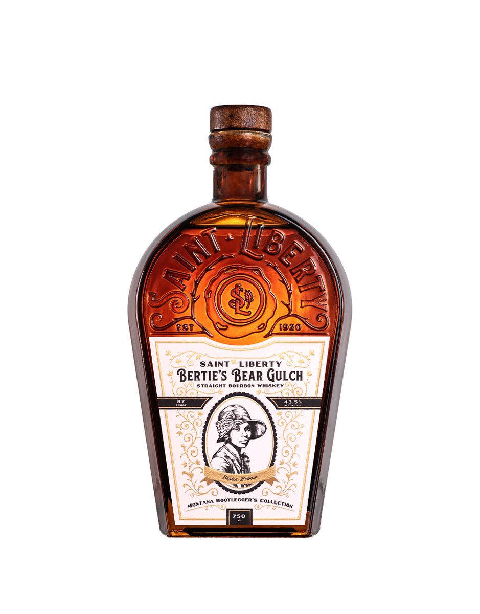 1) Saint Liberty Bertie's Bear Gulch Bourbon Whiskey