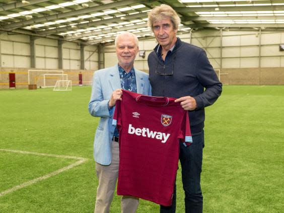 Pellegrini was hired by West Ham with much fanfare (Getty)