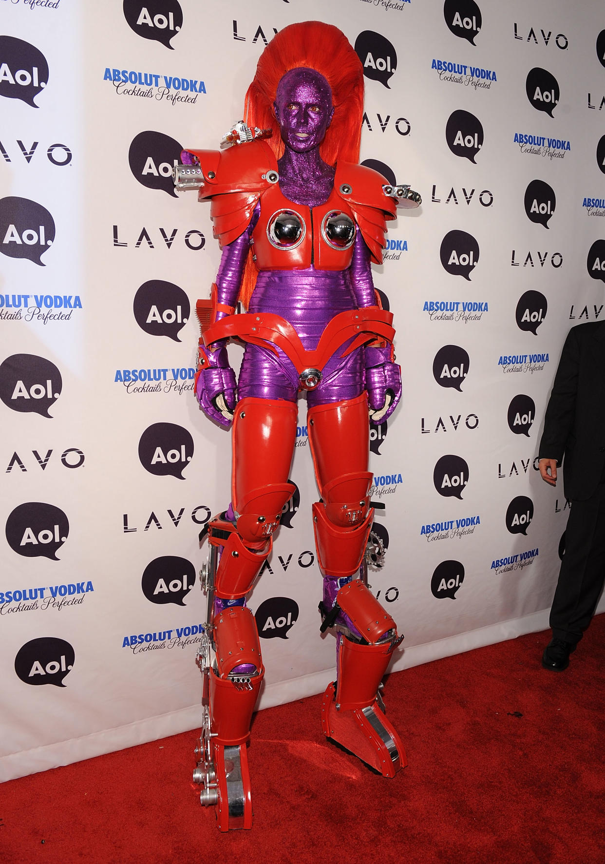 Heidi Klum attends Heidi Klum's 2010 Halloween Party at Lavo on October 31, 2010 in New York City