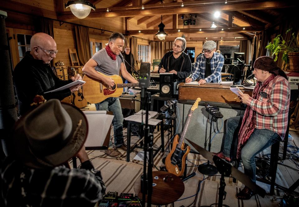 Recording with the E Street BandBruce Springsteen