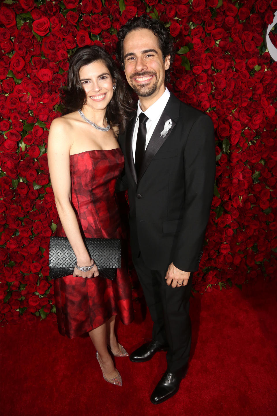 NEW YORK, NY - JUNE 12:  Musician Alex Lacamoire (R) and Ileana Ferreras attend the 70th Annual Tony Awards at The Beacon Theatre on June 12, 2016 in New York City.  (Photo by Bruce Glikas/FilmMagic)