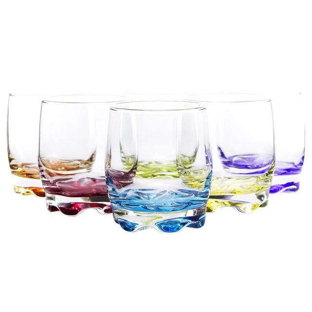 MITBAK 16 - OZ Drinking Glasses Set of 6, Glass Cups for, Water, Juice,  Drinks