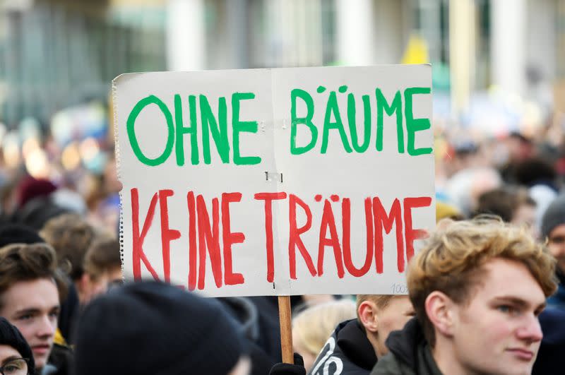 Global Climate Strike of the Fridays for Future movement in Hamburg