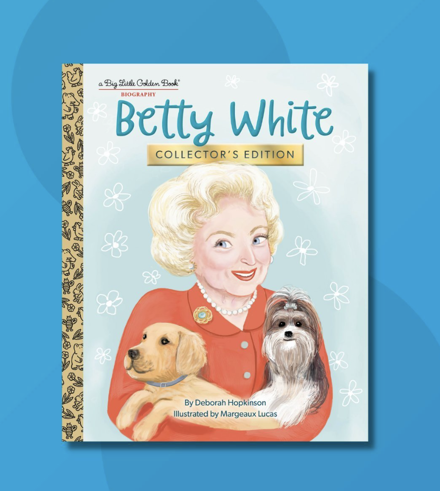 The Little Golden Book about the life of Betty White — the expanded collector's edition is featured here — has outsold all of the publisher's other biographies. (Photo: Golden Books)