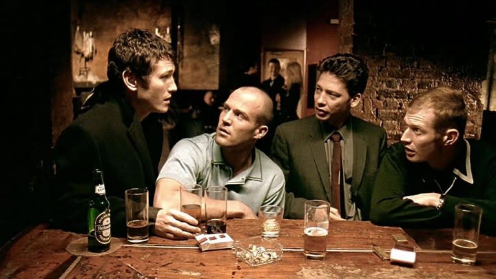 The cast of Lock, Stock and Two Smoking Barrels.