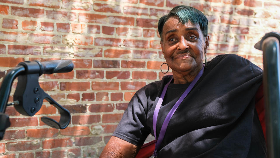 Thelma Mays, 78, has chronic obstructive pulmonary disease. Everyday, she uses a machine to help her breathe. When it gets too hot or too cold, it triggers her wheezing and coughing spasms, sending her to the hospital.