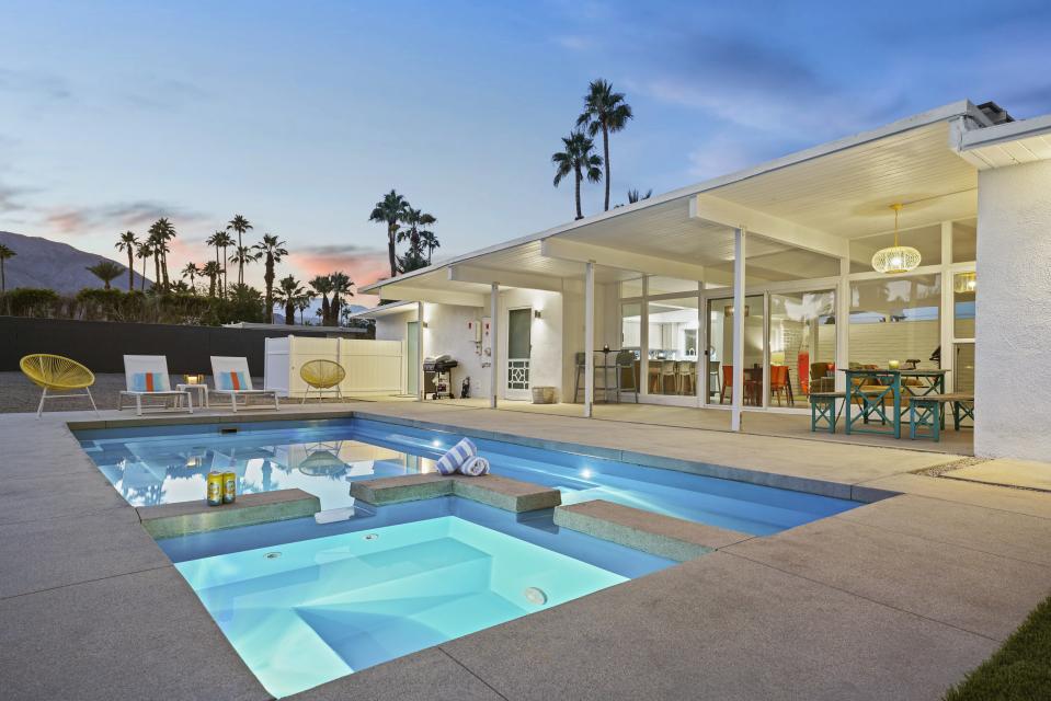 A Coachella Valley short-term rental property managed by Deja Blue Property Management, which said it hasn't experienced the recent struggles some property owners have.