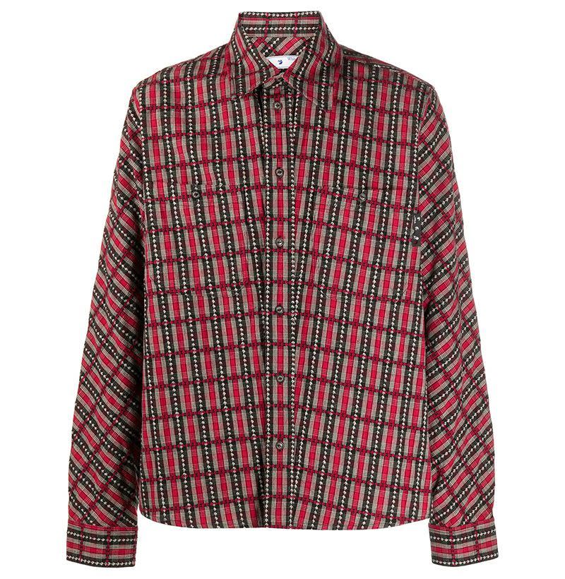 checkered flannel shirt