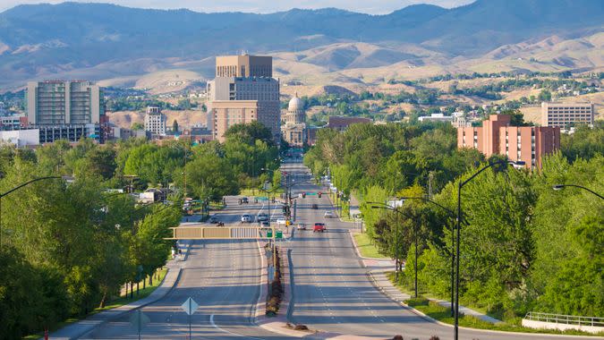 Boise, Idaho, city, downtown