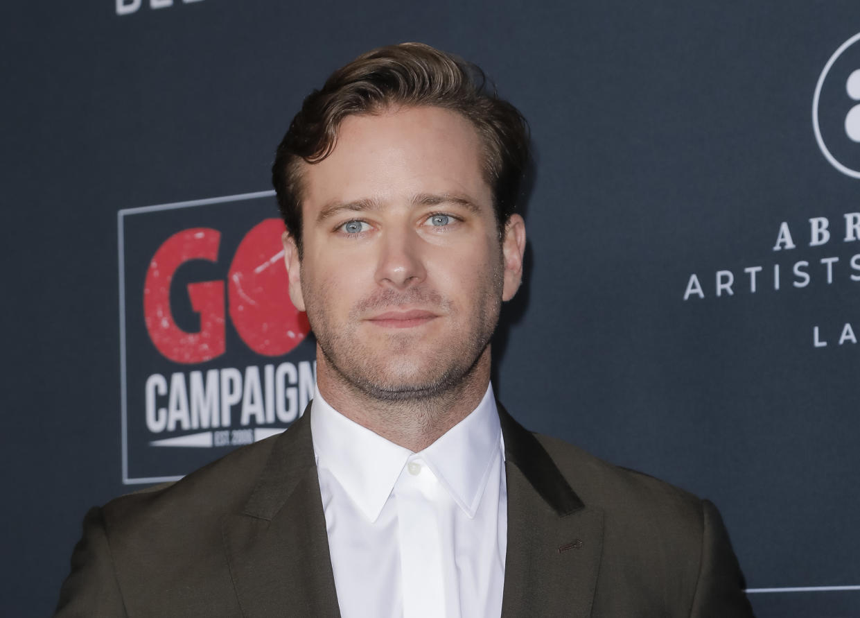 Armie Hammer sat down with Air Mail for his first interview in two years. (Photo: Tibrina Hobson/WireImage)