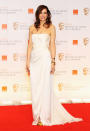 LONDON, ENGLAND - FEBRUARY 12: Kristen Wiig poses in the press room during the Orange British Academy Film Awards 2012 at the Royal Opera House on February 12, 2012 in London, England. (Photo by Chris Jackson/Getty Images)