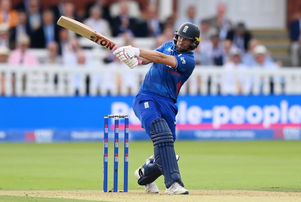 Dawid Malan held the England innings together in the final ODI v New Zealand (Getty Images)