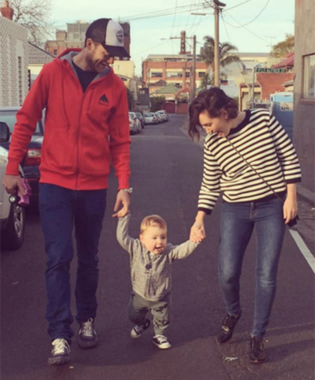 Hamish, Sonny and Zoe. Photo: Instagram.