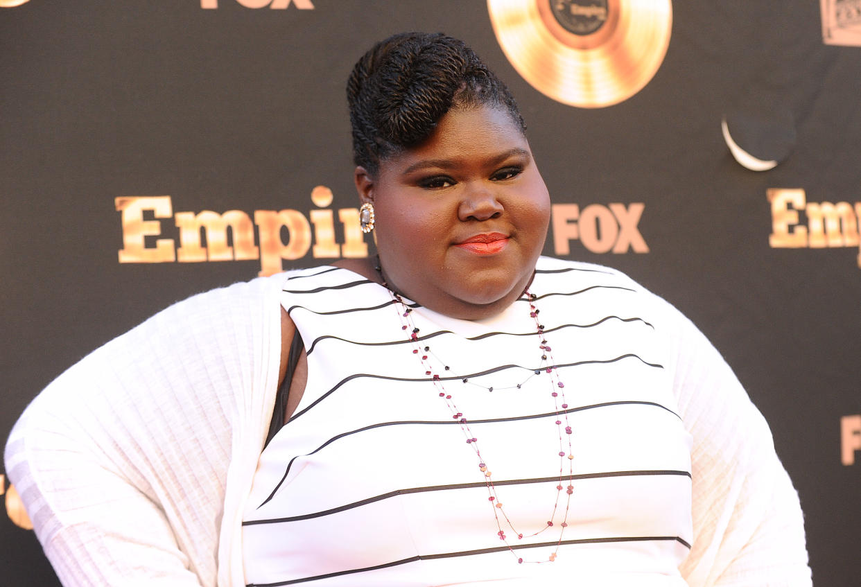 Gabourey Sidibe reacts to seeing her Lane Bryant ad with this perfect tweet