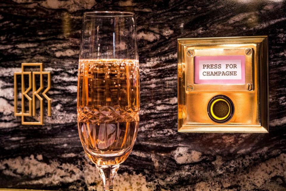 In case of emergency: Bob Bob Ricard's Champagne button