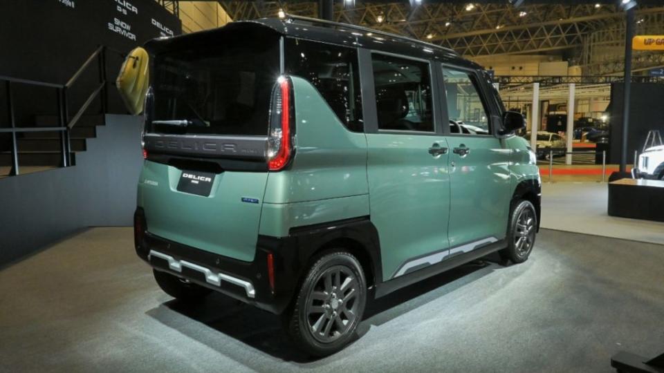 Delica Mini的身形其實相當嬌小。(圖片來源/ Mitsubishi)