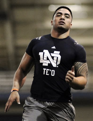 Manti Te'o gets chance to start fresh with Chargers - Yahoo Sports
