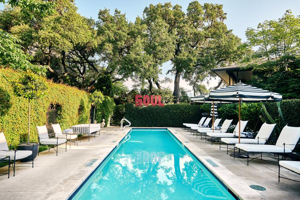 Pool at Hotel Saint Cecilia in Austin