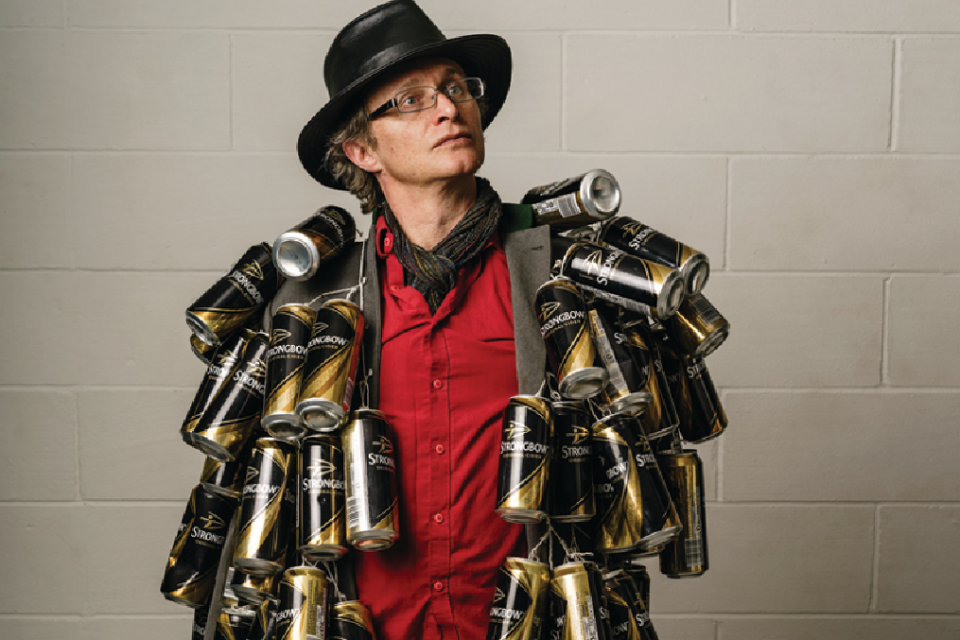 Maverick: Simon Munnery's set is plenty of fun, if in need of extra zip