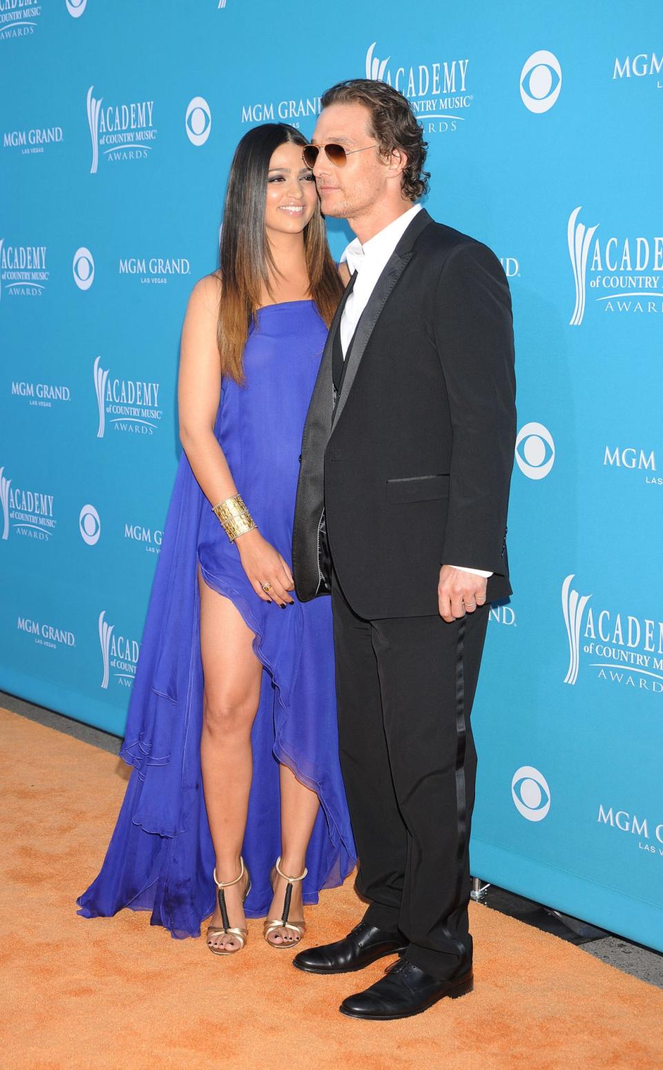 Matthew and Camila in April 2010