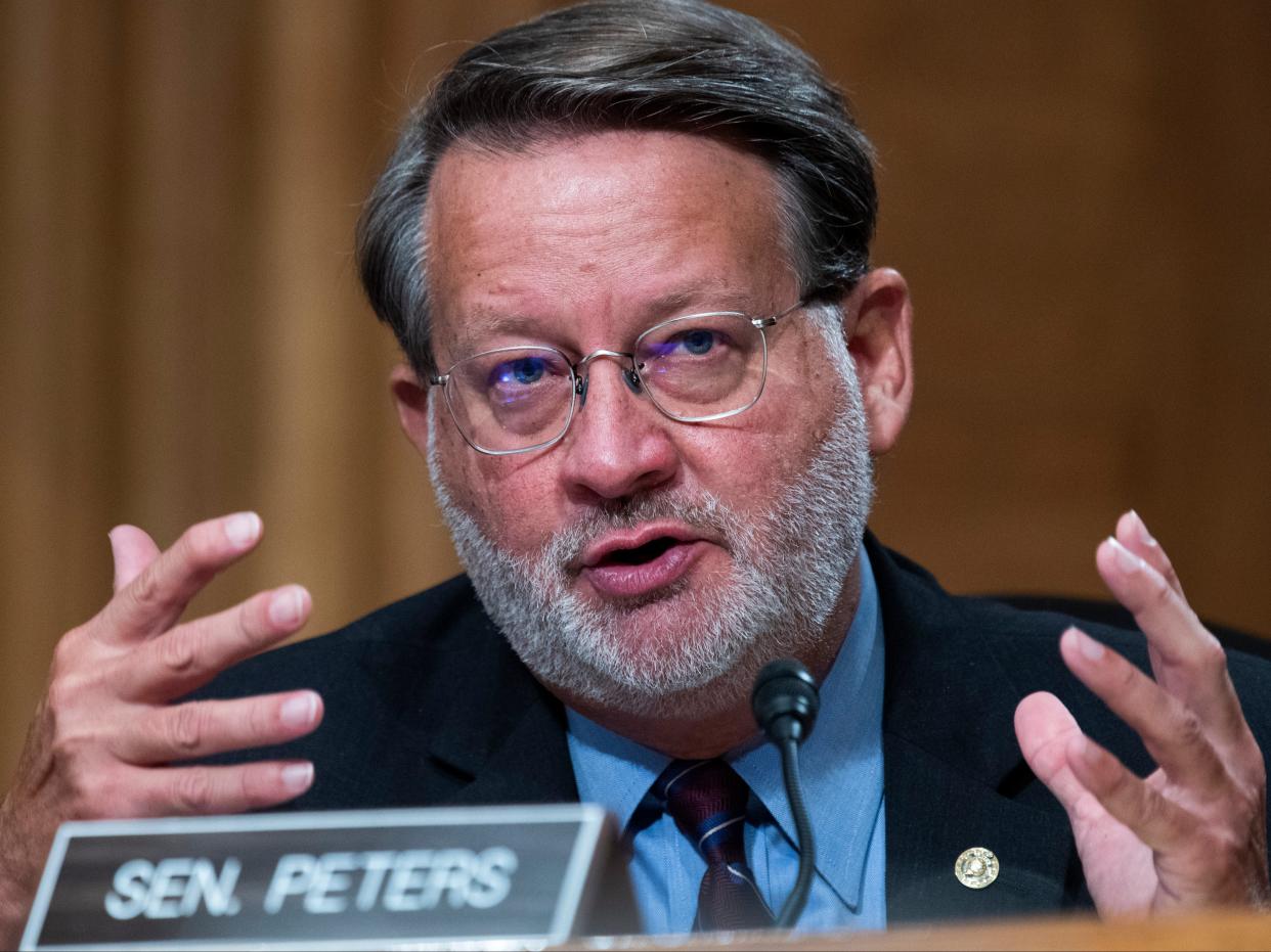 Senator Gary Peters has shared his family’s experience with abortion amid what he says is “a pivotal moment for reproductive freedom” in the US. (Getty Images)