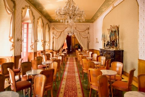 Step back in time at Gerbeaud Café - Credit: getty