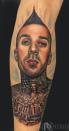 <div class="caption-credit"> Photo by: Mike Devries/mdtattoos.com</div>Paging Colonel Meta: Travis Barker's neck tattoo as a tattoo.