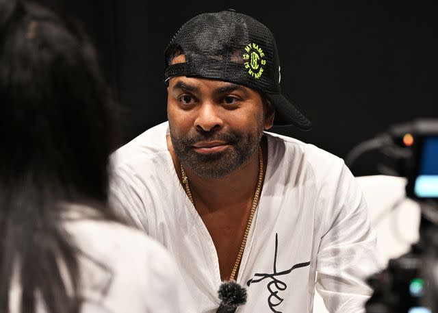 <p>Paras Griffin/Getty </p> Ginuwine in New Orleans in July.