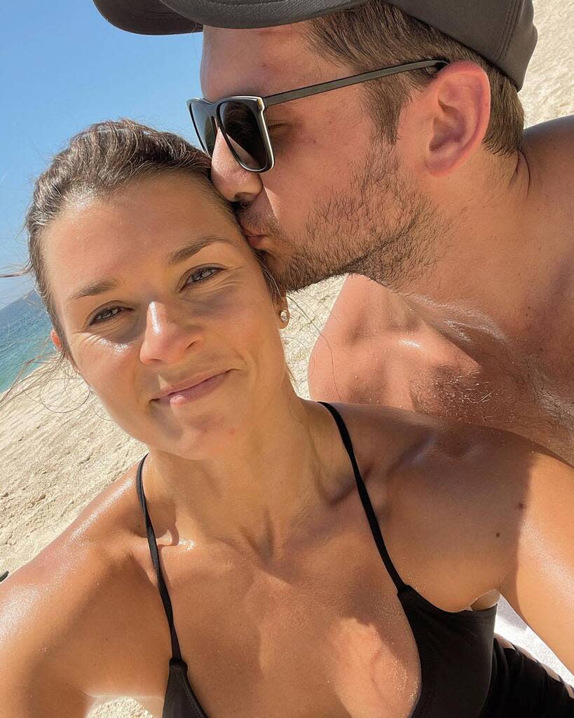 Danica Patrick, Carter Comstock, Instagram