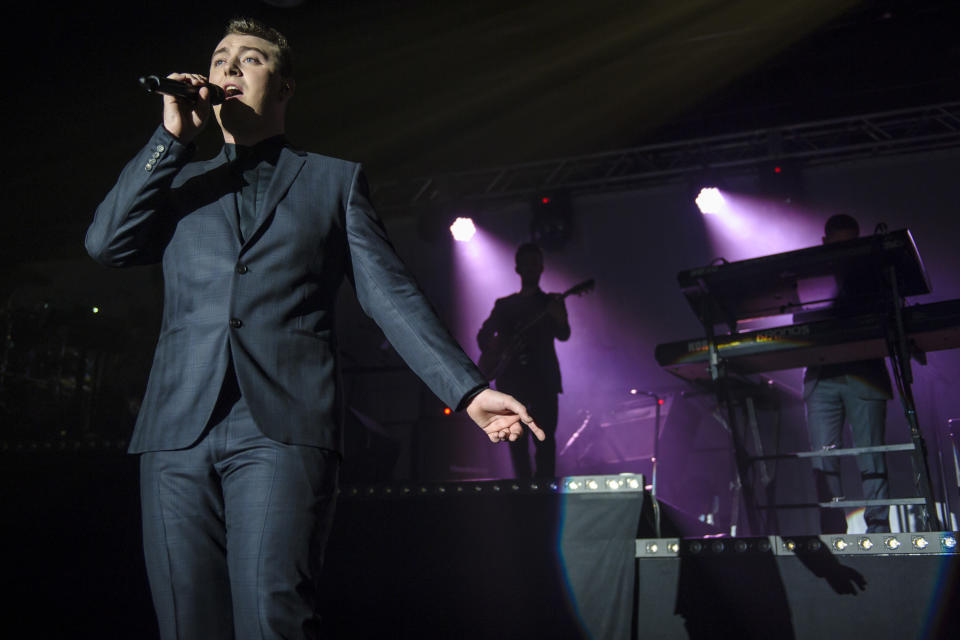 Sam Smith performs at Echostage in Washington, D.C.