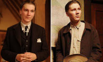 Paul Dano plays Paul and Eli Sunday in 2007’s There Will Be Blood opposite Daniel Day-Lewis. One is a preacher and the other is a simple man just trying to sell his father’s land. Kel O’Neill was originally cast as Eli but he was replaced two weeks in because he wasn’t giving Paul Thomas Anderson what he wanted.