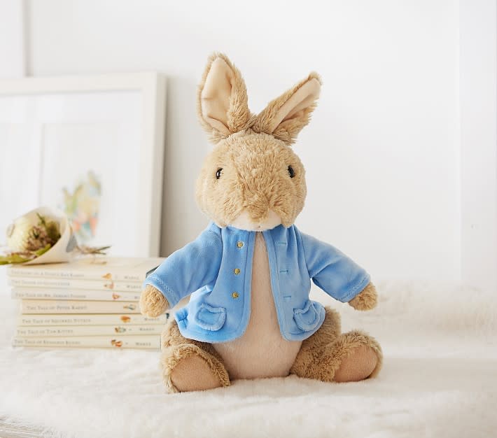 <p><a href="https://go.redirectingat.com?id=74968X1596630&url=https%3A%2F%2Fwww.potterybarnkids.com%2Fproducts%2Fbeatrix-potter-plush%2F%3Fpkey%3Dceaster-basket-gifts&sref=https%3A%2F%2Fwww.thepioneerwoman.com%2Fholidays-celebrations%2Fgifts%2Fg42725328%2Feaster-gifts-for-toddlers%2F" rel="nofollow noopener" target="_blank" data-ylk="slk:Shop Now;elm:context_link;itc:0;sec:content-canvas" class="link ">Shop Now</a></p><p>Peter Rabbit™ Plush</p><p>potterybarnkids.com</p><p>$49.00</p><span class="copyright">Pottery Barn Kids</span>