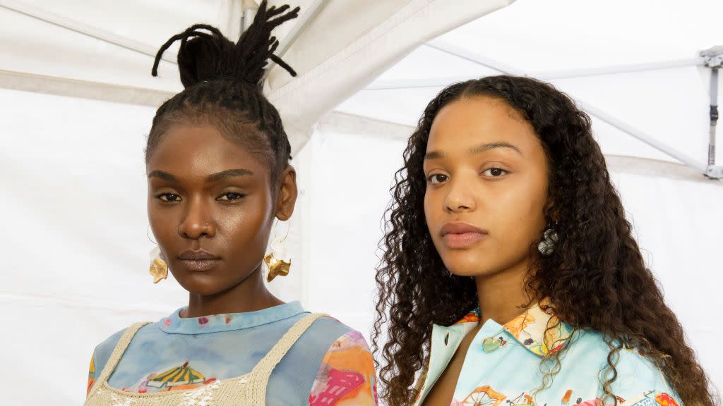 marco rambaldi backstage milan fashion week womenswear spring summer 2023