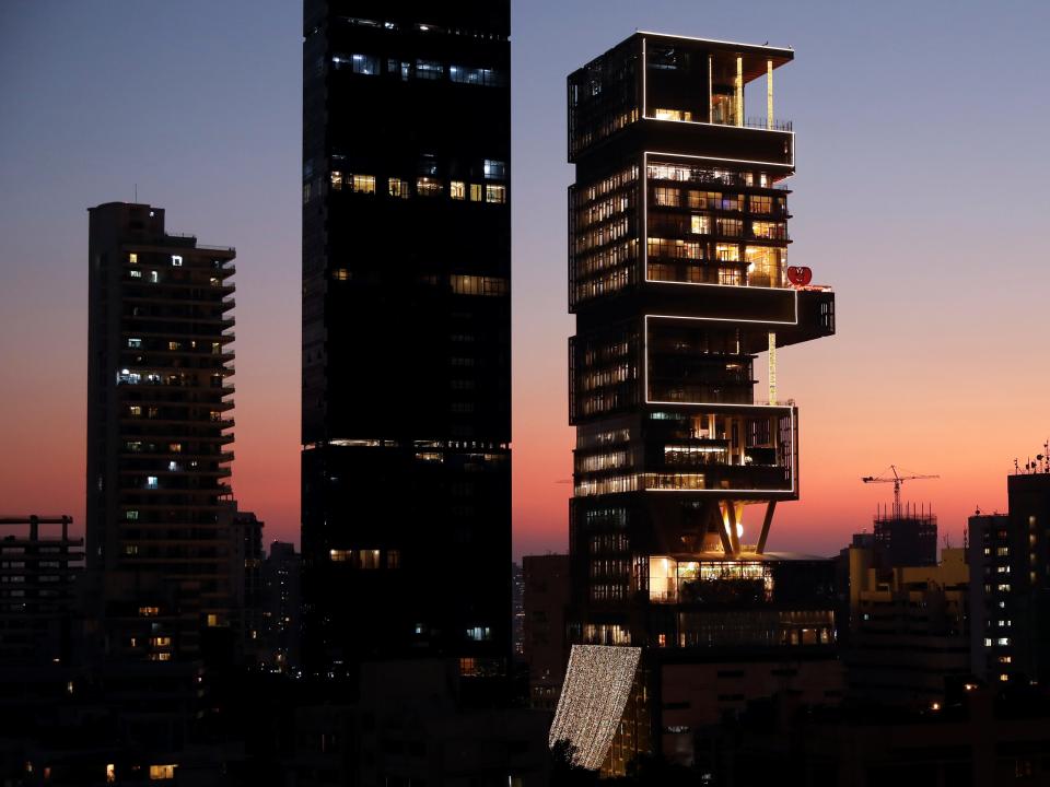 antilia ambani home