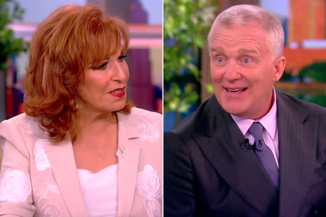 <p>ABC</p> Joy Behar and Anthony Michael Hall on 'The View'