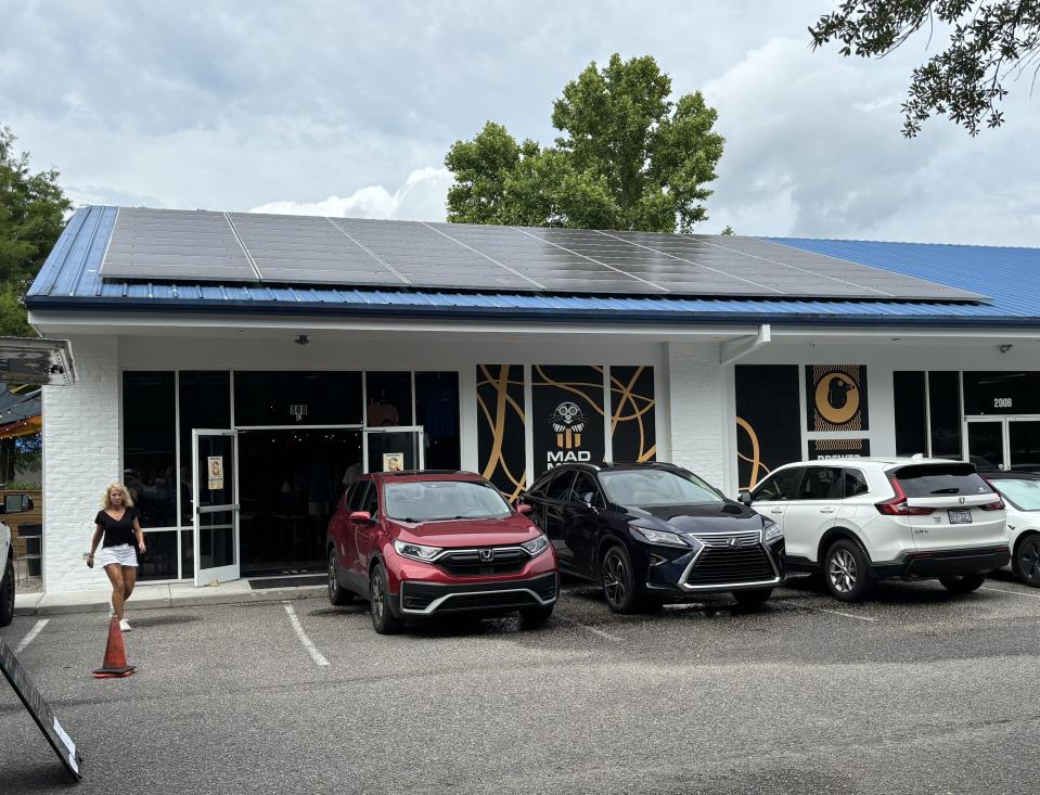 Mad Mole Brewing is a solar-powered brewery at 6309 Boathouse Road in Wilmington, N.C.