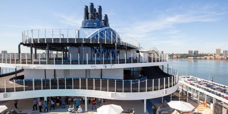 The amenities inside Norwegian Cruise Line's Norwegian Prima cruise ship.