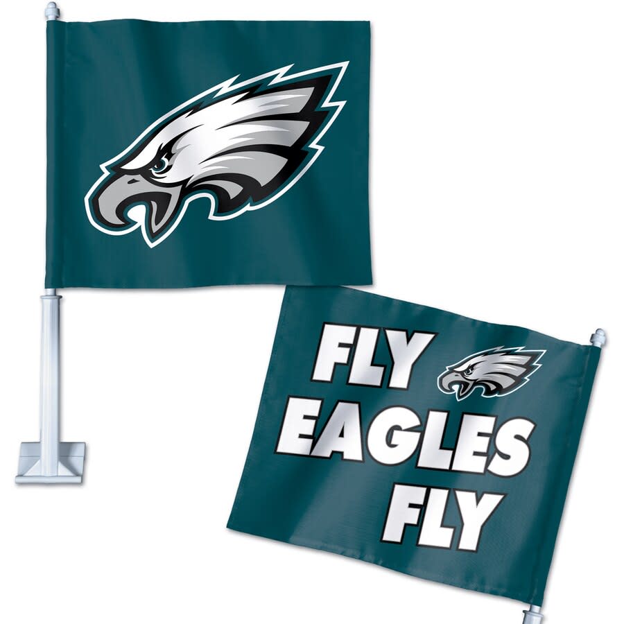 Eagles Double-Sided Slogan Car Flag