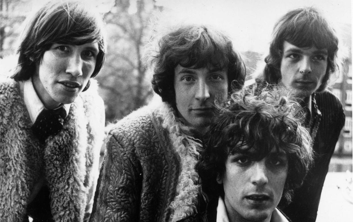 Pink Floyd's 1960s line-up of Roger Waters, Nick Mason, Syd Barrett and Rick Wright