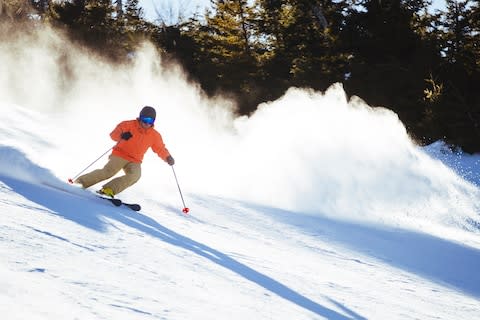 Do you have to go all the way to Maine to ski? - Credit: getty