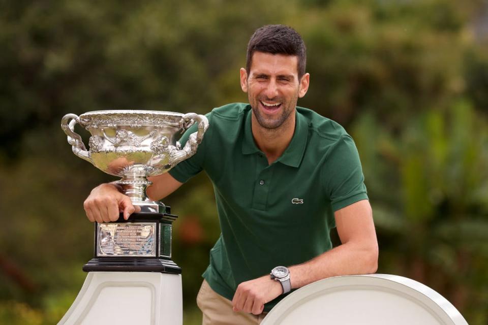 Djokovic remains unbeaten in 10 Australian Open finals (Getty Images)