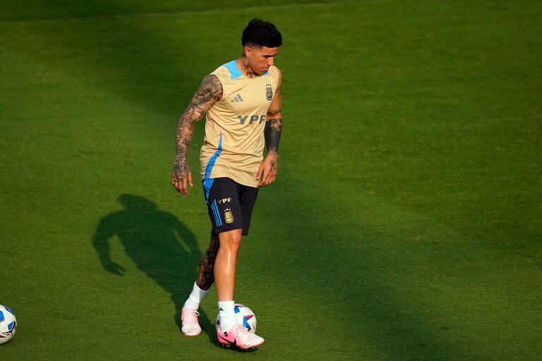 Entrenamiento Copa América en Atlanta
Enzo Fernández