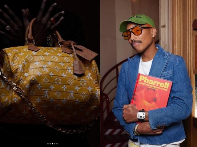 Pharrell $1 Million Louis Vuitton Speedy Bag 4 New Colors