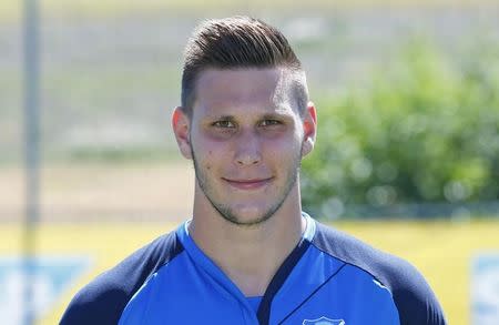 Football Soccer - TSG 1899 Hoffenheim - German Bundesliga - Dietmar-Hopp-Sportpark - Sinsheim, Germany - 19/07/16 - TSG 1899 Hoffenheim's player Niklas Suele. REUTERS/Ralph Orlowski